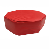 Coussin vibrant enfant OCTOGONAL ROUGE