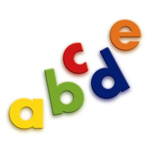 Les lettres minuscules magntiques sont un support ducatif efficace d'apprentissage de la lecture pour des personnes  besoins spcifiques.
