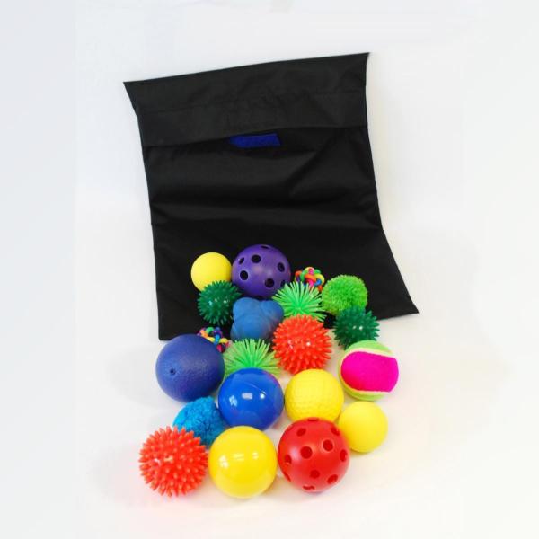 LOT DE 20 BALLES SENSORIELLES